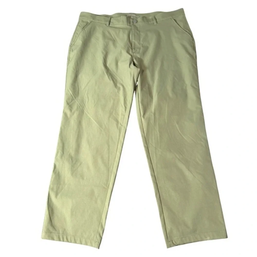 32 Degree Cool Stretch Performance Pants Mens Size 38x29 Green Golf Athleisure